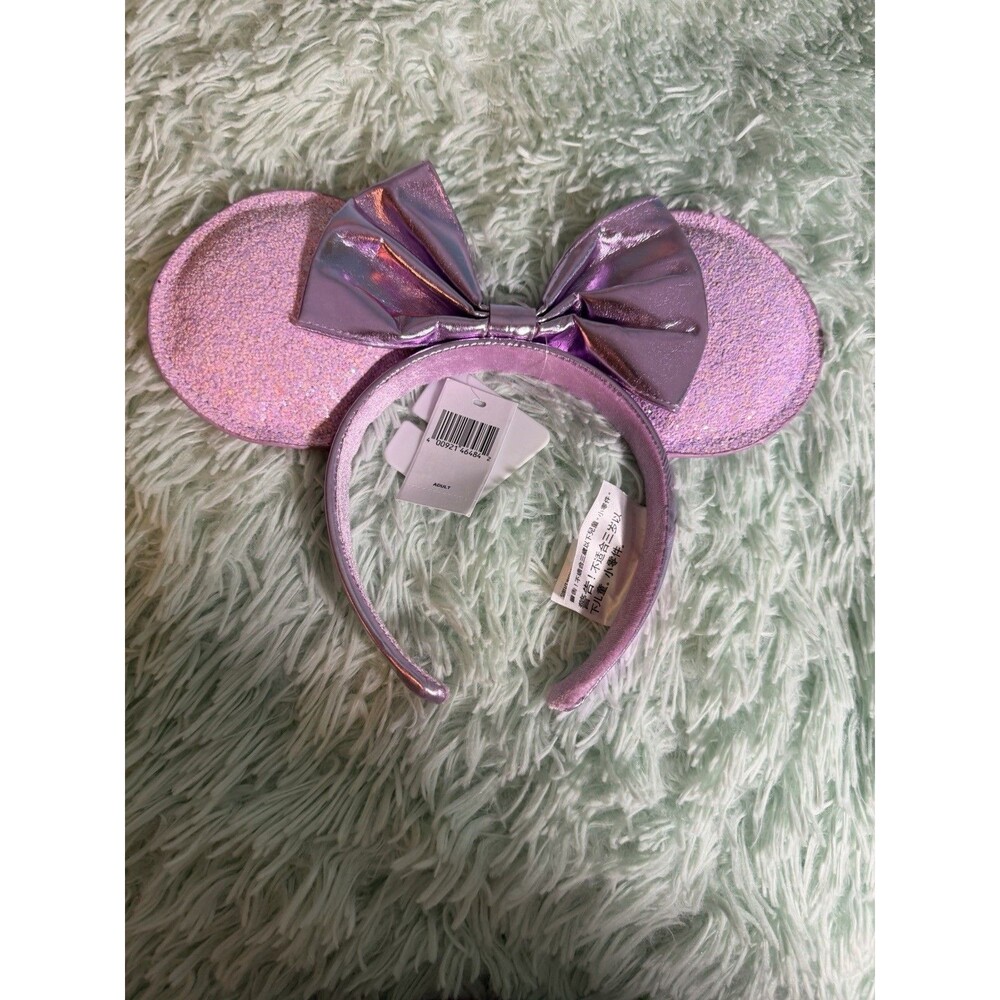 Disney 2020 Parks Minnie Mouse Ears Headband Lilac Purple Lavender New Release